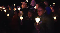 An estimated 30,000 people attended the candlelight vigil held on the National Mall on May 13th.