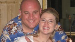 Detective Katrina Aherns, right, is seen with her husband, Sr. Cpl. Lorne Ahrens Detective Katrina Aherns, right, is seen with her husband, Sr. Cpl. Lorne Ahrens