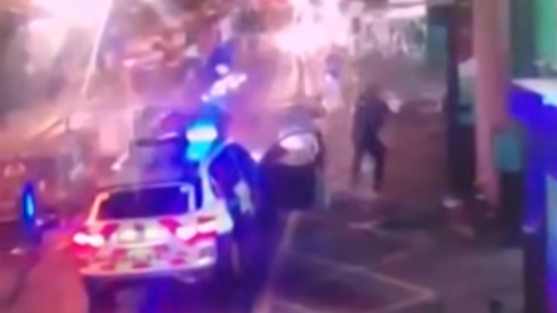 Newly obtained video shows the moment U.K. police shot and killed three men during the deadly London Bridge terrorist attack over the weekend.