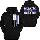 Back The Blue Black Hoodie 4ci7hb4 0q 3k Cuf