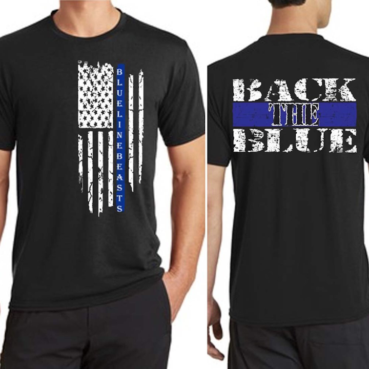 back the blue shirt women's