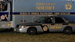 More than two dozen officers with the Bergen County Bureau of Police Services turned in their badges Monday after being laid off. More than two dozen officers with the Bergen County Bureau of Police Services turned in their badges Monday after being laid off.