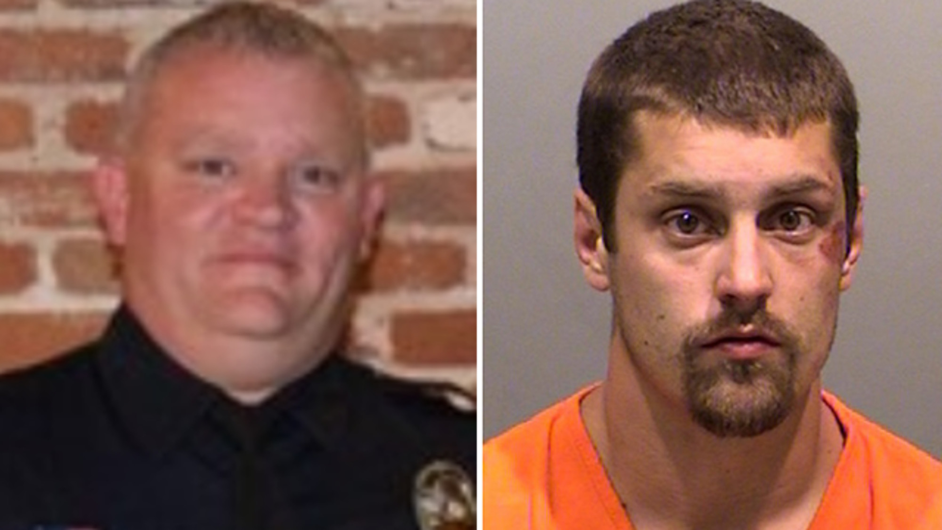 Cpl. Michael Nesbitt, left, and Connor Dougherty