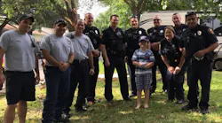 Police and Firefighters Save Kid's 8th Birthday Party When No Friends Show Up