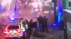 CCTV Shows Police Shooting London Bridge Attackers