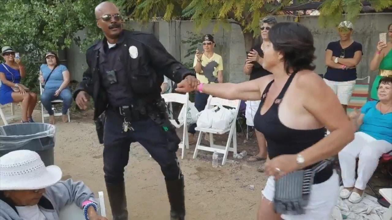 Officer Becomes the Life of the Party With His Impressive Salsa Dancing