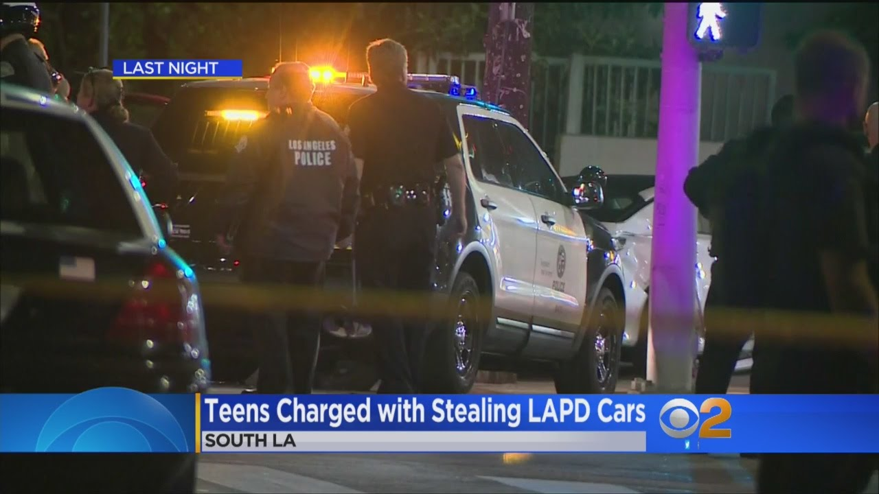 LAPD Chief Beck Confirms That 3 Teens In Cadet Program Stole Patrol Cars