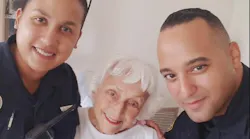 91-Year-Old Who Was Robbed Cries as Cop Brings Her Groceries, Gift Card