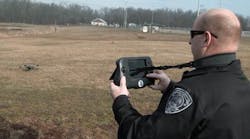 Somerset County, New Jersey, is first sheriff’s office in the country to use the Project Lifesaver Indago unmanned aerial system (UAS). Deputies participated in training on the system earlier this year. Somerset County has 40 clients enrolled in Project Lifesaver: 23 children who have autism or Down syndrome and 17 adults who have dementia. Photo courtesy Lockheed Martin. Somerset County, New Jersey, is first sheriff’s office in the country to use the Project Lifesaver Indago unmanned aerial system (UAS). Deputies participated in training on the system earlier this year. Somerset County has 40 clients enrolled in Project Lifesaver: 23 children who have autism or Down syndrome and 17 adults who have dementia. Photo courtesy Lockheed Martin.