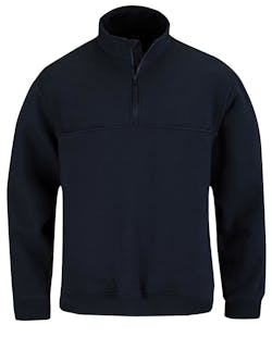The 1/4 -zip Propper Job Shirt in LAPD Navy The 1/4 -zip Propper Job Shirt in LAPD Navy