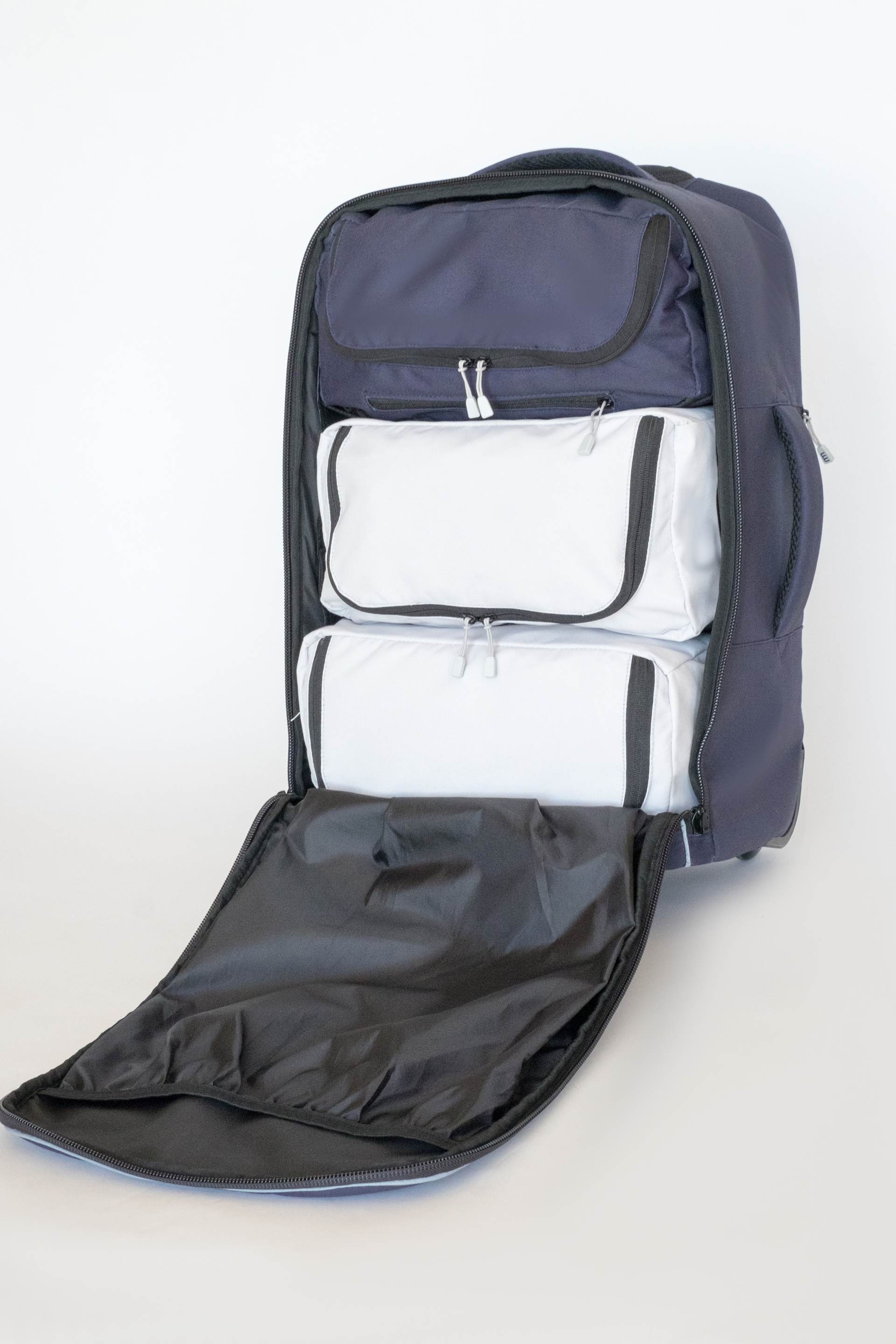 Open vertical with modules