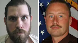 William C. Morva, left, and Deputy Eric Sutphin