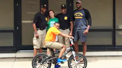 Officers Buy New Bike for Boy After Old One is Stolen
