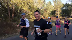 Folsom PD Sergeant Eric Baade has been able to combine running and law enforcement to participate in an extraordinary feat of physical fitness.