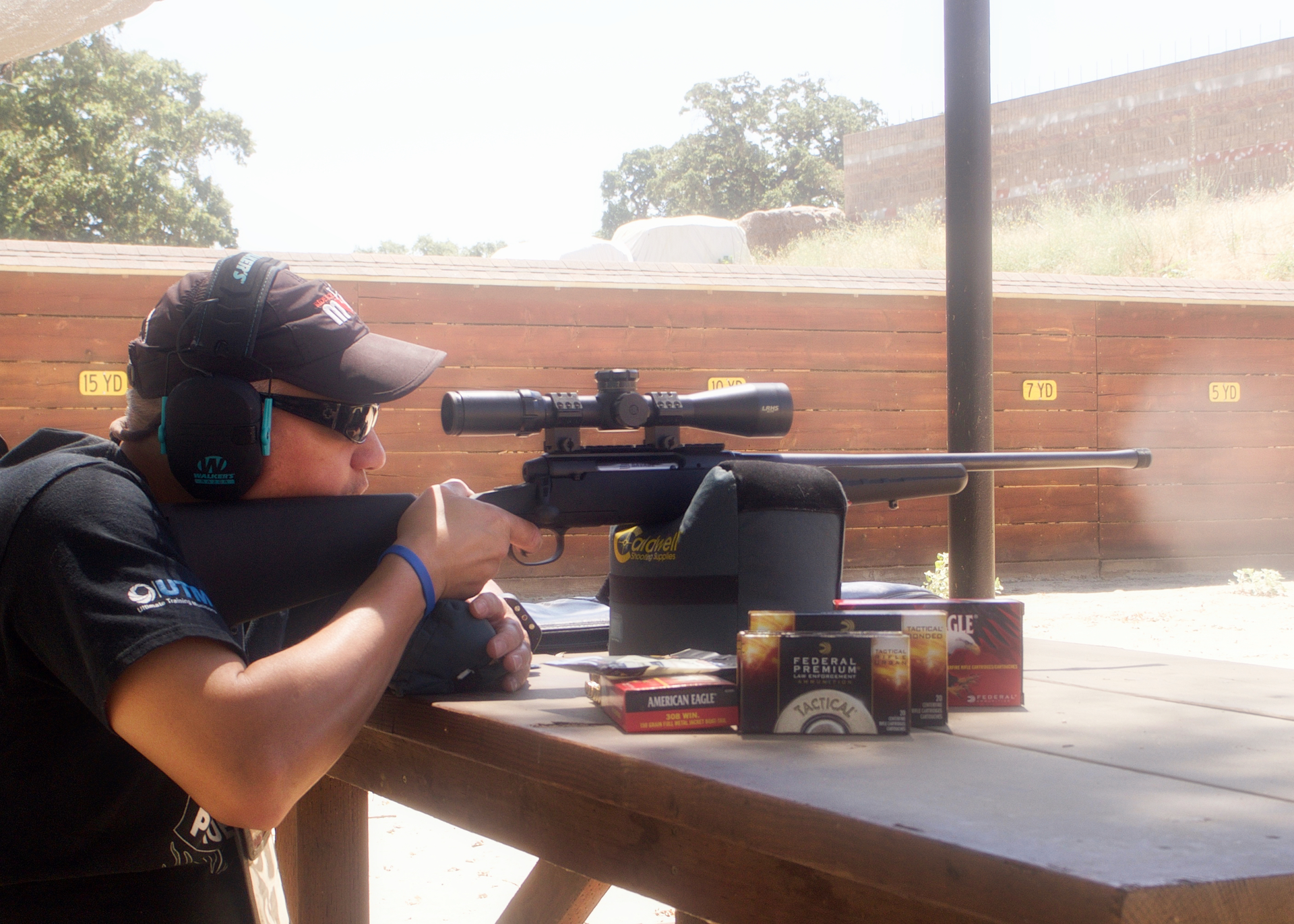 The 6.5-pound Savage Axis SR has the same type of button rifled barrel and floating bolt head as the premium models, but in a much lighter package.