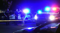 Law enforcement is on the scene where a Modesto police officer died while riding his bike Tuesday evening, Aug. 22, 2017 after being struck by a drunk driver near Merle and Fine Avenues in Modesto, Calif.