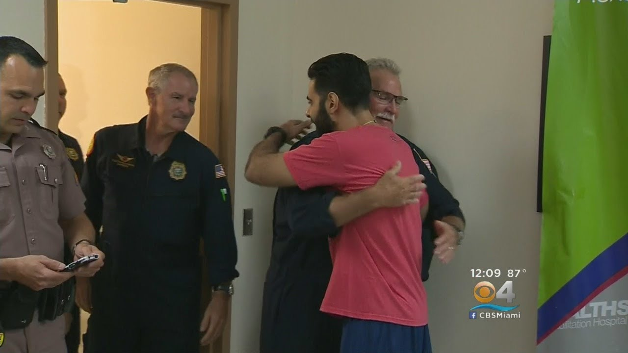Trooper Thanks First Responders Who Helped Save His Life