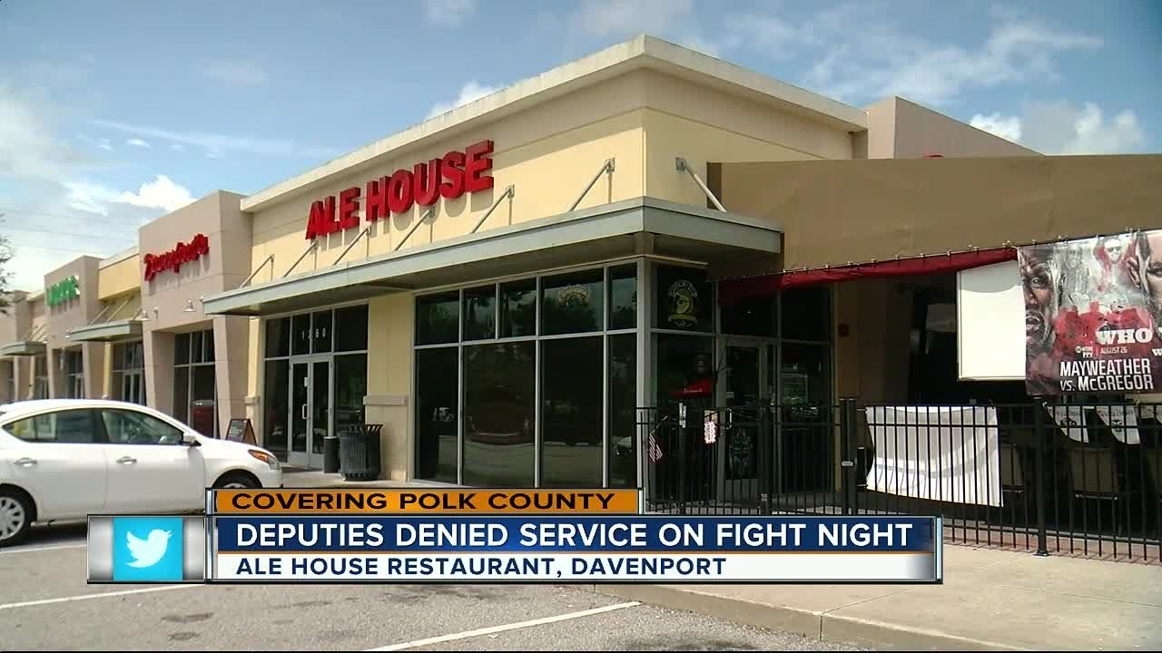 Florida Deputies Allegedly Turned Away at Restaurant