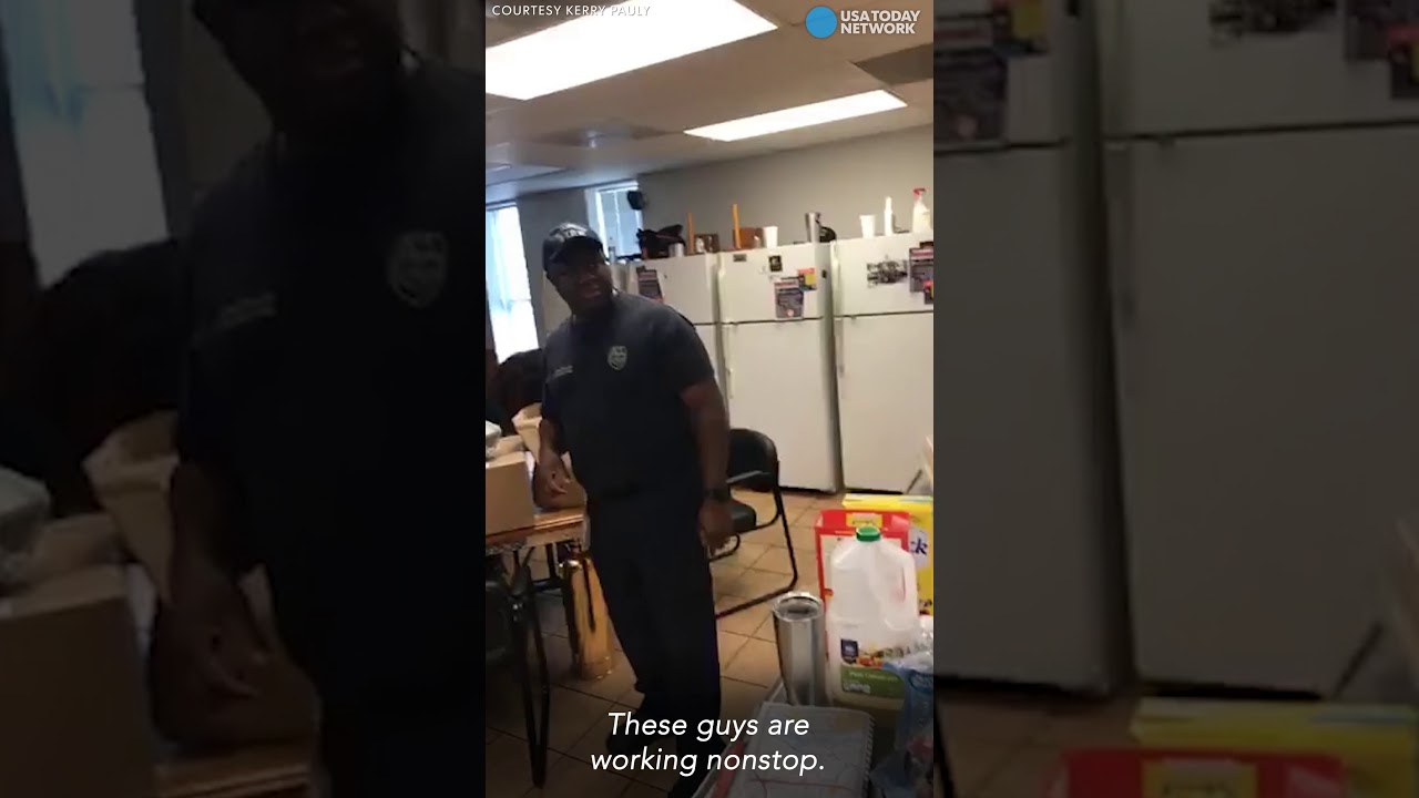 Houston Man Brings Comfort Food to First Responders