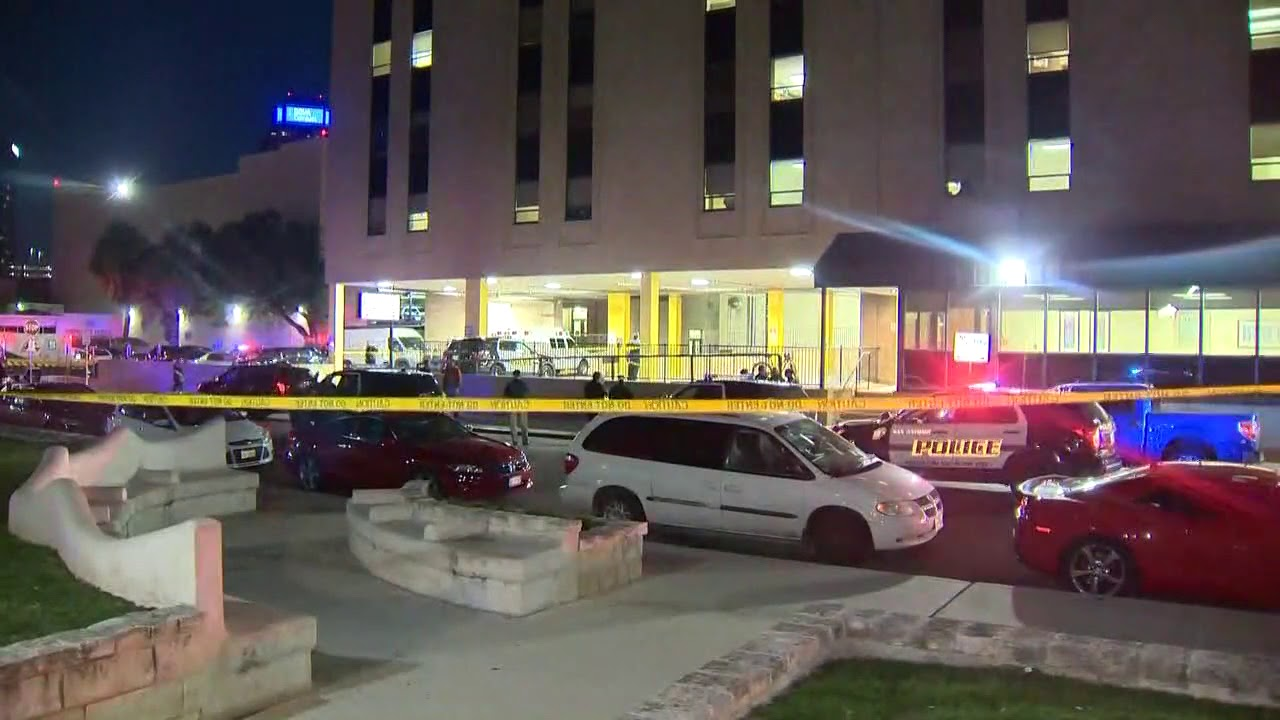 San Antonio officer shoots suspect in ambulance bay at Baptist Medical ...