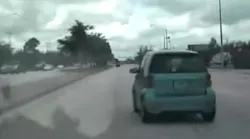 Palm Beach County Deputy Brandon Hegele was driving 104 miles per hour on Southern Boulevard in May 2016 when he collided with a Smart Car driven by 60-year-old Harry Deshommes.
