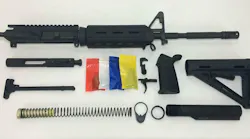 The 'ghost gun' kits contain parts that have no serial number, making them untraceable.