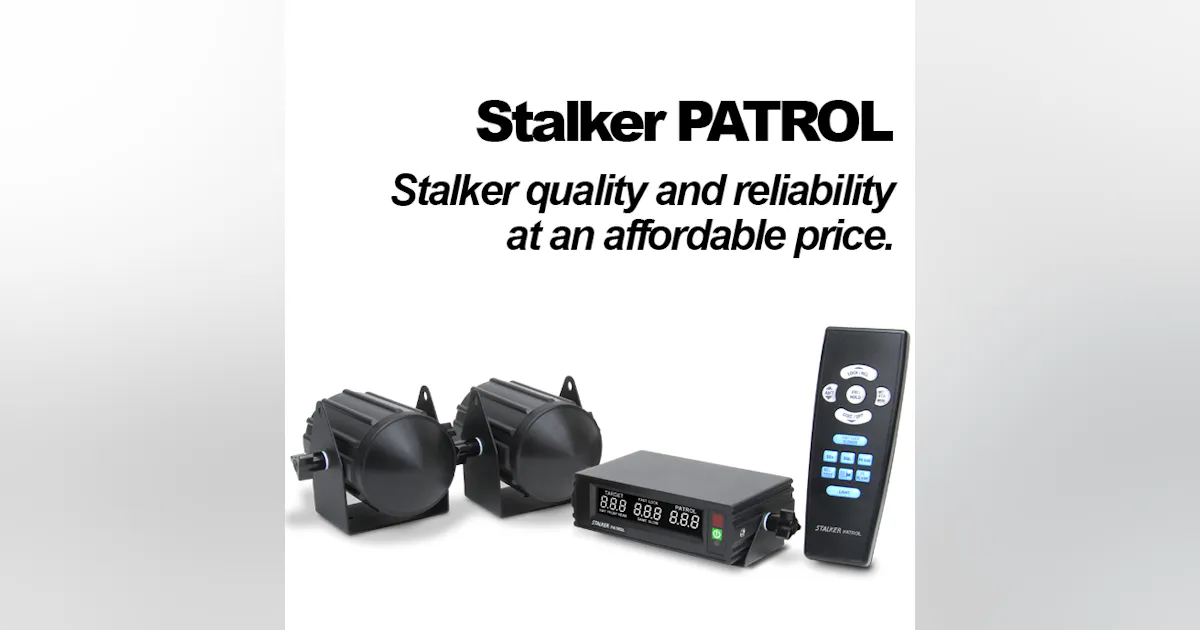 Simple Speed Detection - Stalker PATROL | Officer