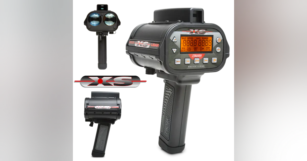 Handheld, Gun-type Traffic Speed Detection Laser - Stalker XS LIDAR ...