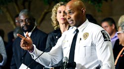 Charlotte-Mecklenburg Police Chief Kerr Putney during a news conference at Charlotte-Mecklenburg Police Department headquarters on Thursday, Sept. 22, 2016, in Charlotte, N.C.