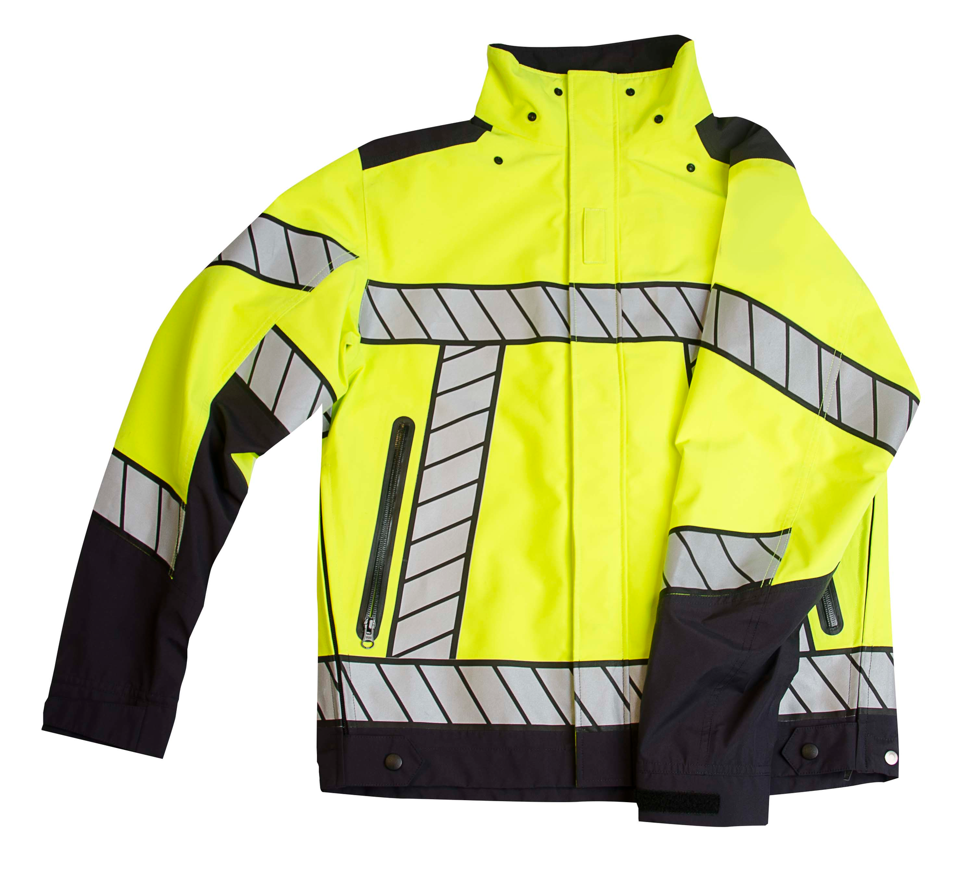 ANSI High-Visibility Shell Duty Jacket - The SuperLight H-Vis Shell ...