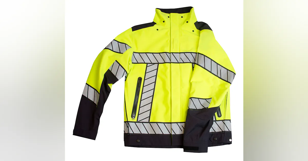Shell Visible Jacket ANSI High-Visibility Shell Duty Jacket - The SuperLight H-Vis Shell ...