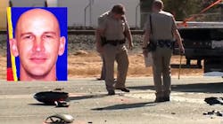 California Highway Patrol Officer James Branik died early Tuesday when his motorcycle collided with a truck on his way to work.