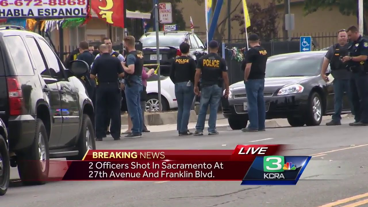 2 Sacramento police officers shot by suspect in south Sacramento | Officer