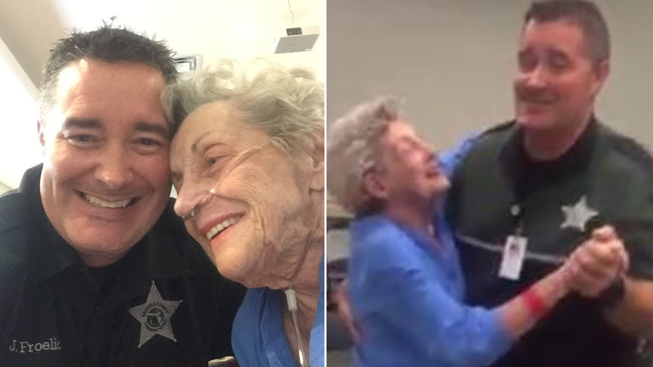 Deputy Sings And Dances With Scared Woman In Shelter During Hurricane Irma