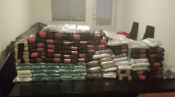 In raids conducted between Aug. 1 and Sept. 5, investigators seized more than 140 pounds of pure fentanyl, as well as 75 pounds of fentanyl mixed with heroin. Large amounts of heroin and cocaine were also seized in the raids.