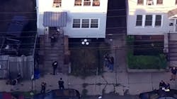 An NYPD officer accidentally wounded a Deputy U.S. Marshal after opening fire on a pit bull Thursday morning. An NYPD officer accidentally wounded a Deputy U.S. Marshal after opening fire on a pit bull Thursday morning.