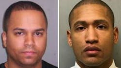 Xavier Cruz, left, and Rupert Laird Xavier Cruz, left, and Rupert Laird