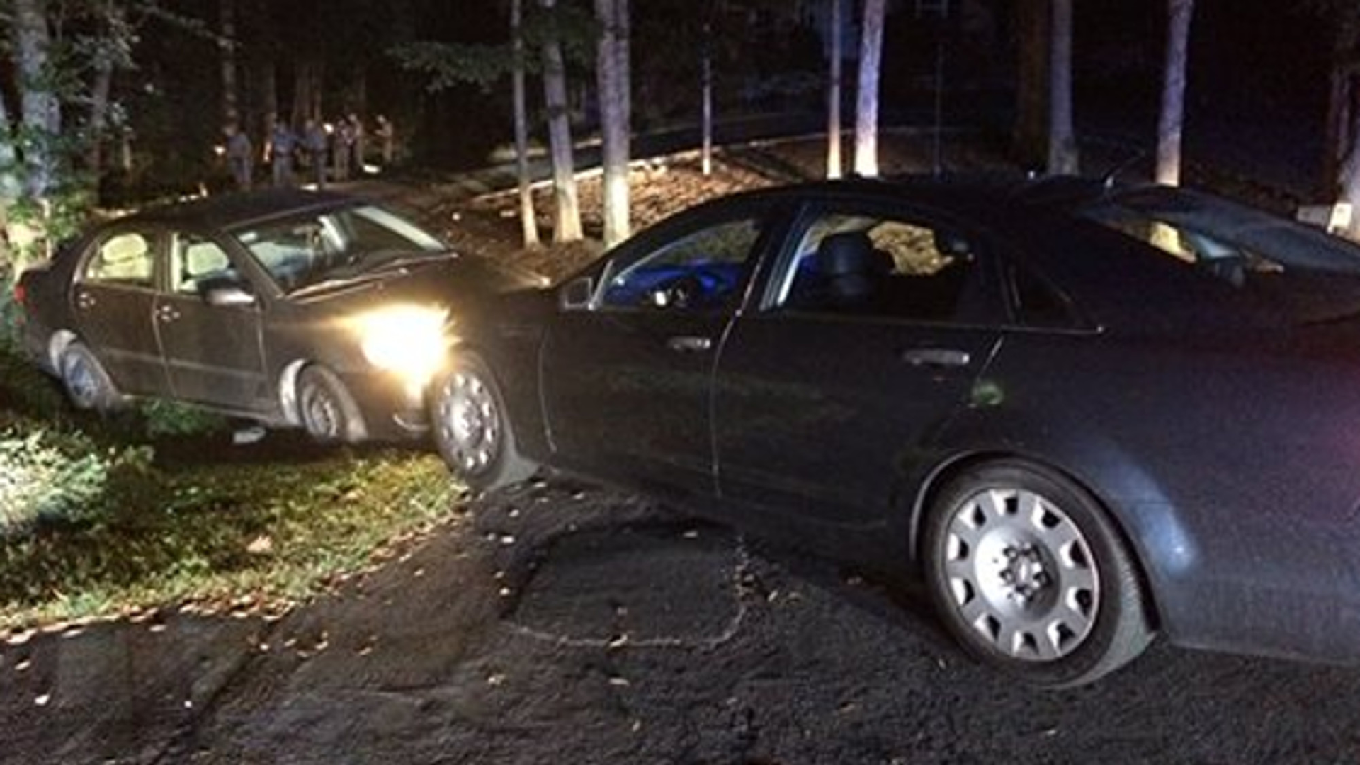 Virginia State Police Trooper C.A. Putnam was shot and wounded by a female suspect following a pursuit Tuesday night.