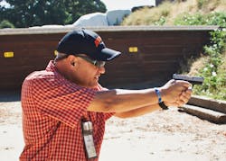 The Kahr P9 is more than a small handgun appropriate for on and off duty; it’s part of a system of handguns that behave exactly the same, using the same form factor and proportions, in different sizes. The Kahr P9 is more than a small handgun appropriate for on and off duty; it’s part of a system of handguns that behave exactly the same, using the same form factor and proportions, in different sizes.