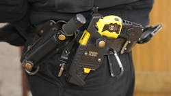 A taser, similar to the one a Plantation, Fla., police officer accidentally used on a 10-year-old boy while teaching them gun safety.