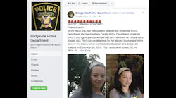 Bridgeville Police Chief Chad King is using Facebook to find a suspect charged in a deadly drug deal that killed a borough resident.