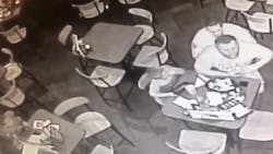 Without hesitation, Trooper Dennis Palaia rushed to the man who was showing signs that he could not breathe. Without hesitation, Trooper Dennis Palaia rushed to the man who was showing signs that he could not breathe.