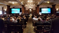 Law enforcement officials attend a town hall-style meeting hosted by the Police Executive Research Forum at IACP 2017. Law enforcement officials attend a town hall-style meeting hosted by the Police Executive Research Forum at IACP 2017.