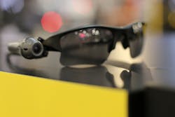 WatchGuard Video showcased its Vista XLT, a two-piece body-worn camera system with interchangeable head and body-mounted HD cameras. WatchGuard Video showcased its Vista XLT, a two-piece body-worn camera system with interchangeable head and body-mounted HD cameras.