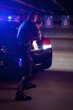 Today law enforcement agencies are opting for “tactical” ranges where they can safely move and shoot in the range as opposed to a standard, fixed firing line. Today law enforcement agencies are opting for “tactical” ranges where they can safely move and shoot in the range as opposed to a standard, fixed firing line.