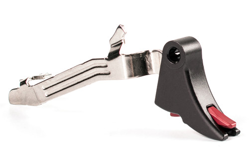 Zev Technologies Professional Fulcrum Trigger Bar Assembly 4th Gen G43 Blk Red Media 1