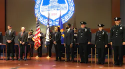 U.S. Capitol Police Special Agent Crystal Griner and David Bailey; and Alexandria Police Officers Nicole Battaglia, Alexander Jensen and Kevin Jobe were awarded with the Medal of Honor, presented to them by Capitol Police Chief Matthew Verderosa.