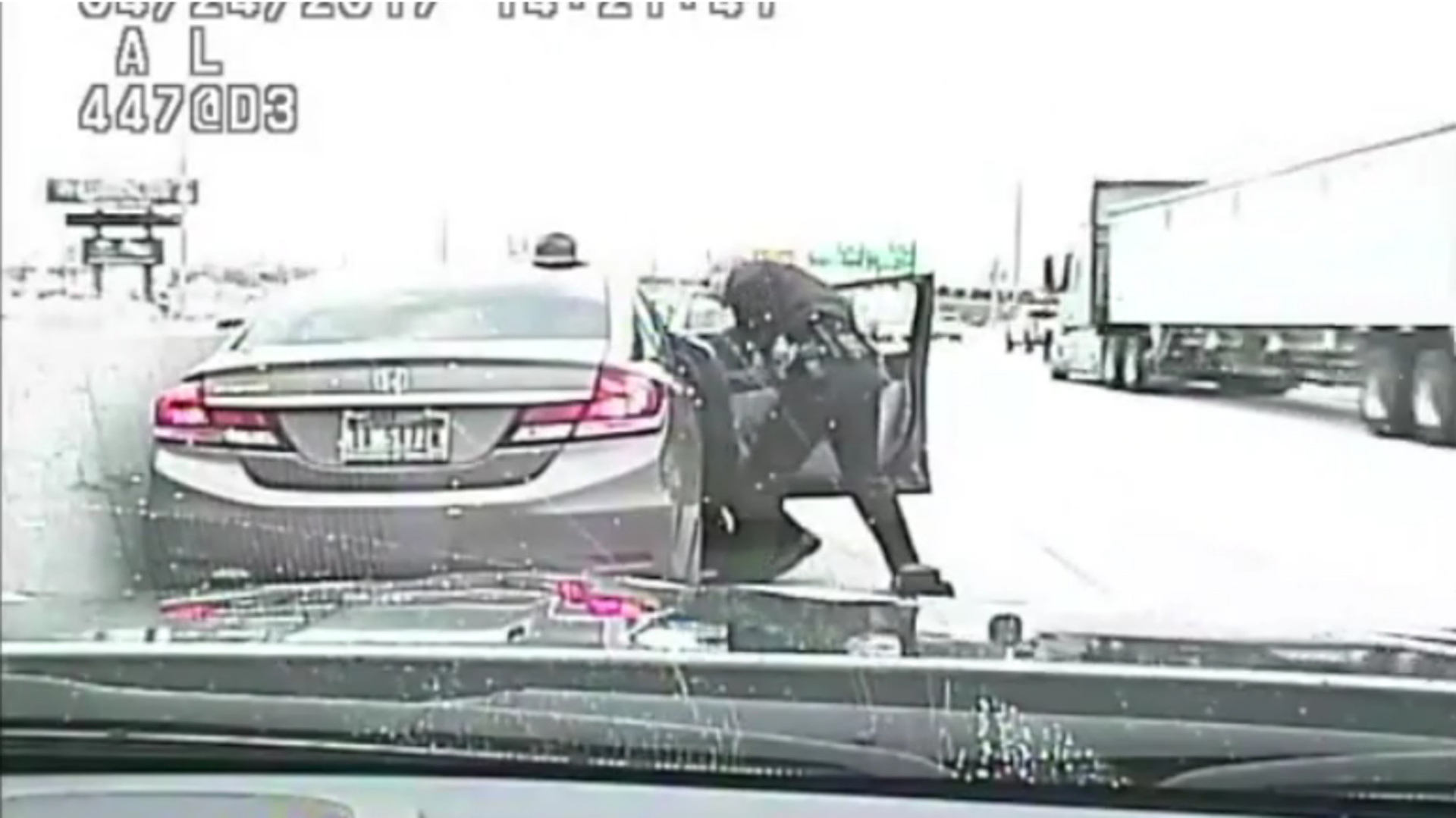 On April 24, 2017, Idaho State Police Trooper Steven Farley responded to a crash on I-84 near Nampa.