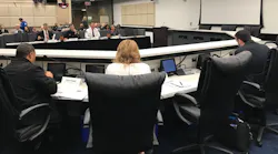 The Dallas Public Safety Committee is seen during a meeting on Nov. 13.