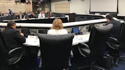 The Dallas Public Safety Committee is seen during a meeting on Nov. 13. The Dallas Public Safety Committee is seen during a meeting on Nov. 13.